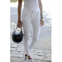 Pénélope Fun Pushup Reithose Weiß Weiß Pénélope Fun Pushup Reithose Weiß Weiß