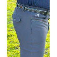 Ultime T de T Silikon-Reithose Herren Marine Marineblau