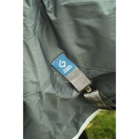 Equithème Tyrex 600D recycelte Decke Grün Grün Equithème Tyrex 600D recycelte Decke Grün Grün