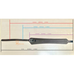 Étrivières monobranches Norton Confort Havane