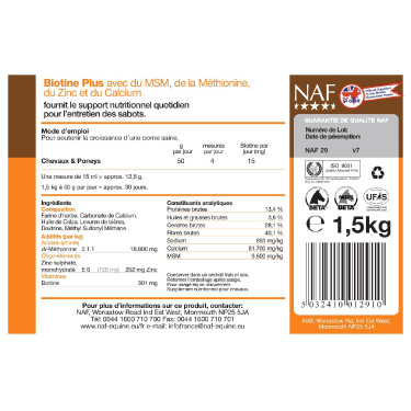 Biotin Plus NAF Biotin Plus NAF