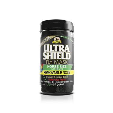 Fliegenmaske mit Ohren und Nasenschutz Absorbine Ultrashield Fliegenmaske mit Ohren und Nasenschutz Absorbine Ultrashield