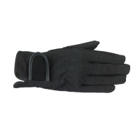 Reithandschuhe Multi-Stretch Schwarz