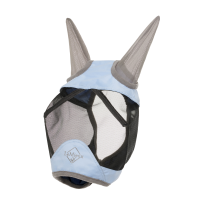 Fliegenmaske LeMieux Visor-Tek Ohren Nebel Blau Fliegenmaske LeMieux Visor-Tek Ohren Nebel Blau