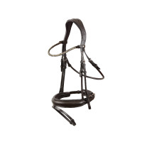 Anatomisches Zaumzeug Horze Lockhart Kastanienbraun
