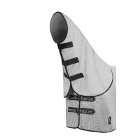 Fliegendecke Horze Paso Fino mit abnehmbarem Halsteil und UV-Schutz Titangrau Fliegendecke Horze Paso Fino mit abnehmbarem Halsteil und UV-Schutz Titangrau