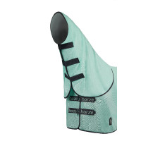 Fliegendecke Horze Paso Fino mit abnehmbarem Halsteil und UV-Schutz Titangrau