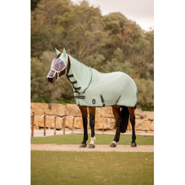 Fliegendecke Horze Paso Fino mit abnehmbarem Halsteil und UV-Schutz Fliegendecke Horze Paso Fino mit abnehmbarem Halsteil und UV-Schutz