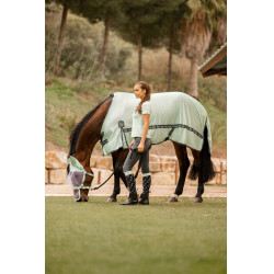 Fliegendecke Horze Paso Fino mit UV-Schutz Grüner Bach Gr&uuml;n