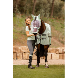 Fliegendecke Horze Paso Fino mit UV-Schutz Grüner Bach Gr&uuml;n