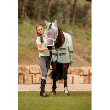 Fliegendecke Horze Paso Fino mit UV-Schutz Grüner Bach Gr&uuml;n