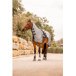 Fliegendecke zum Reiten Horze Paso Fino mit abnehmbarem Halsteil und UV-Schutz Fliegendecke zum Reiten Horze Paso Fino mit abnehmbarem Halsteil und UV-Schutz