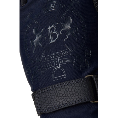 Reithandschuhe B Vertigo Laia Damen mit aufgedrucktem Logo Dunkelmarine Reithandschuhe B Vertigo Laia Damen mit aufgedrucktem Logo Dunkelmarine