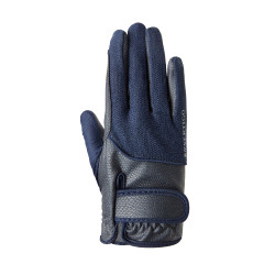 Sommer-Reithandschuhe B Vertigo Carla Mesh Damen Dunkelmarine Blau