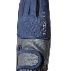 Sommer-Reithandschuhe B Vertigo Carla Mesh Damen Dunkelmarine Blau