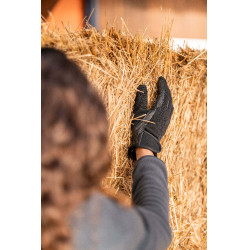 Winter-Reithandschuhe Horze Ava Kinder Schwarz Winter-Reithandschuhe Horze Ava Kinder Schwarz