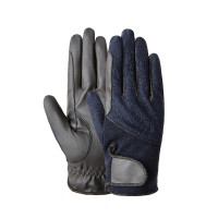 Gants d'équitation été Horze Leni femme Marine foncé
