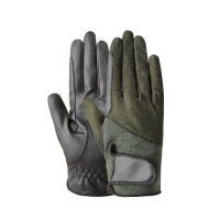 Reithandschuhe Sommer Horze Leni Damen Skarabäusgrün Gr&uuml;n