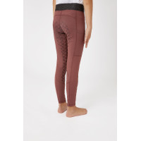 Reithose mit Silikonbesatz Horze Leighton Jugend vollbesatz mit warmem Futter Rot-Schimmel Reithose mit Silikonbesatz Horze Leighton Jugend vollbesatz mit warmem Futter Rot-Schimmel