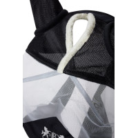 Fliegenmaske B Vertigo Delux mit Kunstfell Dunkelmarine Blau Fliegenmaske B Vertigo Delux mit Kunstfell Dunkelmarine Blau