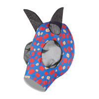 Elastische Fliegenmaske zum Überziehen von Horze Bananengelb