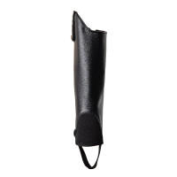 Mini-Chaps Horze Portland Kinder mit Riemen Schwarz Mini-Chaps Horze Portland Kinder mit Riemen Schwarz