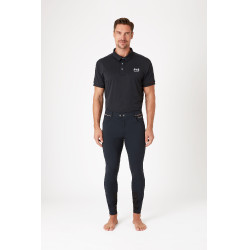 Reithose mit Besätzen B Vertigo Damien Herren Dunkles Anthrazitgrau Reithose mit Besätzen B Vertigo Damien Herren Dunkles Anthrazitgrau