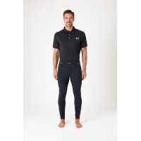 Reithose mit Vollbesatz B Vertigo Damien Herren Dunkles Anthrazitgrau