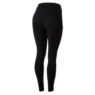 Vollbesatz-Grip-Reithose für alle Jahreszeiten Horze Mira Schwarz
