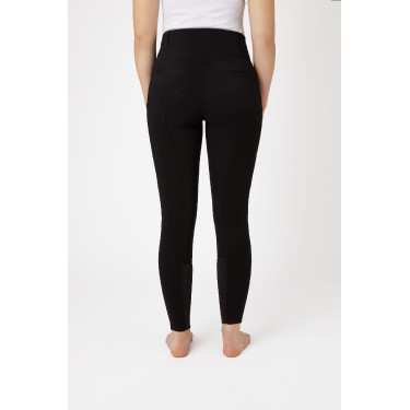 Vollbesatz-Grip-Reithose für alle Jahreszeiten Horze Mira Schwarz