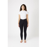 Vollbesatz-Grip-Reithose für alle Jahreszeiten Horze Mira Schwarz Vollbesatz-Grip-Reithose für alle Jahreszeiten Horze Mira Schwarz