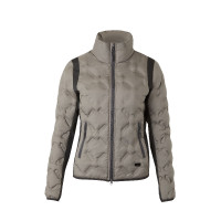 Reitjacke Daunenjacke Horze Shelly Damen Morchelbraun