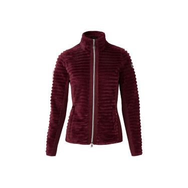 Gestreifte Fleece-Reitjacke Horze Della Damen