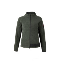 Reitjacke Fleece Stretch B Vertigo Cleo Damen Efeugrün