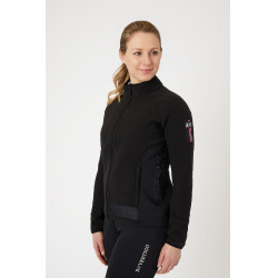Reitjacke Fleece Stretch B Vertigo Cleo Damen Schwarz