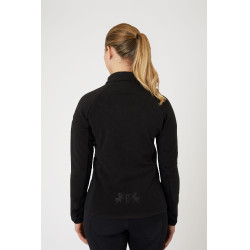 Reitjacke Fleece Stretch B Vertigo Cleo Damen Schwarz
