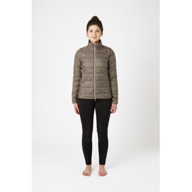 Damen-Daunenjacke Horze Natalie mit abnehmbaren Ärmeln Damen-Daunenjacke Horze Natalie mit abnehmbaren Ärmeln