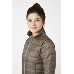 Damen-Daunenjacke Horze Natalie mit abnehmbaren Ärmeln Damen-Daunenjacke Horze Natalie mit abnehmbaren Ärmeln