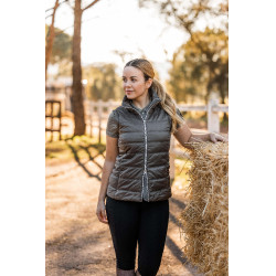 Damen-Daunenjacke Horze Natalie mit abnehmbaren Ärmeln Damen-Daunenjacke Horze Natalie mit abnehmbaren Ärmeln