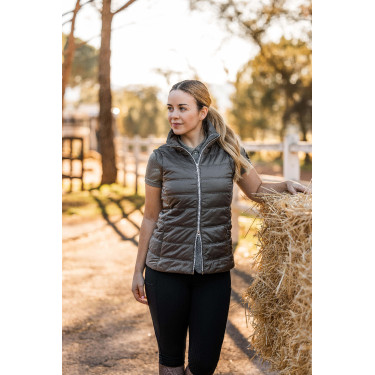 Damen-Daunenjacke Horze Natalie mit abnehmbaren Ärmeln Damen-Daunenjacke Horze Natalie mit abnehmbaren Ärmeln