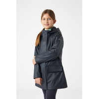 Wasserdichte Jacke Horze Clara Kinder Dunkelmarine Blau Wasserdichte Jacke Horze Clara Kinder Dunkelmarine Blau