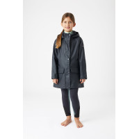 Wasserdichte Jacke Horze Clara Kinder Dunkelmarine Blau Wasserdichte Jacke Horze Clara Kinder Dunkelmarine Blau