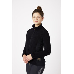 Damen-Fleecejacke B Vertigo Darcey Dunkles Anthrazitgrau