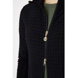 Damen-Fleecejacke B Vertigo Darcey Dunkles Anthrazitgrau