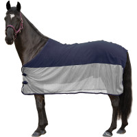 Chemise séchante sweat / filet Canter Noir / argent Chemise séchante sweat / filet Canter Noir / argent