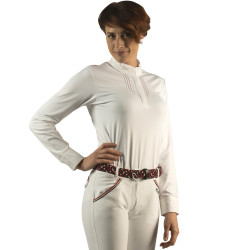 Damen-Poloshirt Kavala langarm Flags & Cup Damen-Poloshirt Kavala langarm Flags & Cup