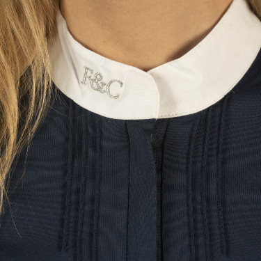 Polo Kavala enfant manches courtes Flags & Cup Bleu marine