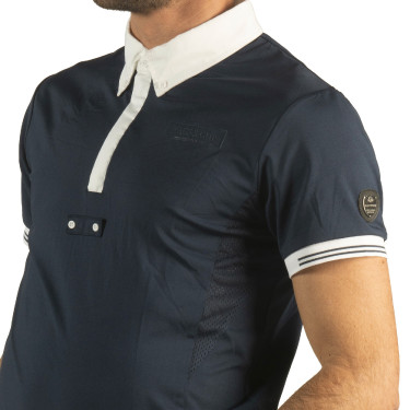Polo Bankso enfant manches courtes Flags & Cup Bleu marine Polo Bankso enfant manches courtes Flags & Cup Bleu marine