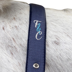 Set licol et longe Varna Flags & Cup Bleu marine