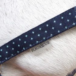 Set licol et longe Varna Flags & Cup Bleu marine